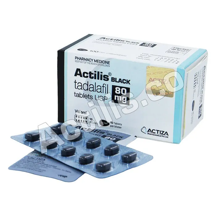 Tadalafil Black 80 mg