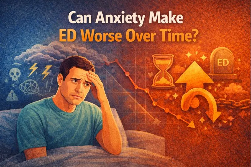 Can Anxiety Make ED Worse Over Time