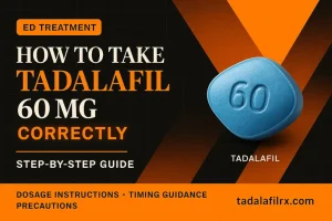 How to Take Tadalafil 60 mg Correctly for Best Results