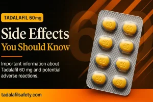 Tadalafil 60 mg Side Effects You Should Know: A Comprehensive Guide