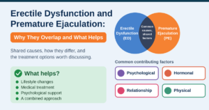 Erectile Dysfunction and Premature Ejaculation: Why They Overlap and What Helps
