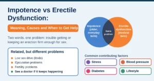 Impotence vs Erectile Dysfunction: Meaning, Causes and When to Get Help